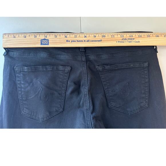 AG Adriano Goldschmied The Legging Ankle Super Skinny Black Jeans Casual 29 - Picture 9 of 9